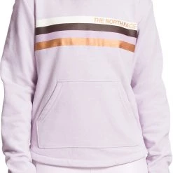 The North Face Girls Camp Fleece Pullover Hoodie For Girls' Gardenia White