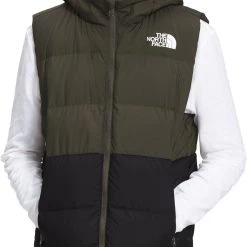 The North Face Boys' Reversible North Down Hooded Vest Tnf Black