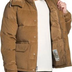 The North Face Men's Sierra Down Corduroy Parka Utility Brown -DealsThe North Face Store unnamed file 1063