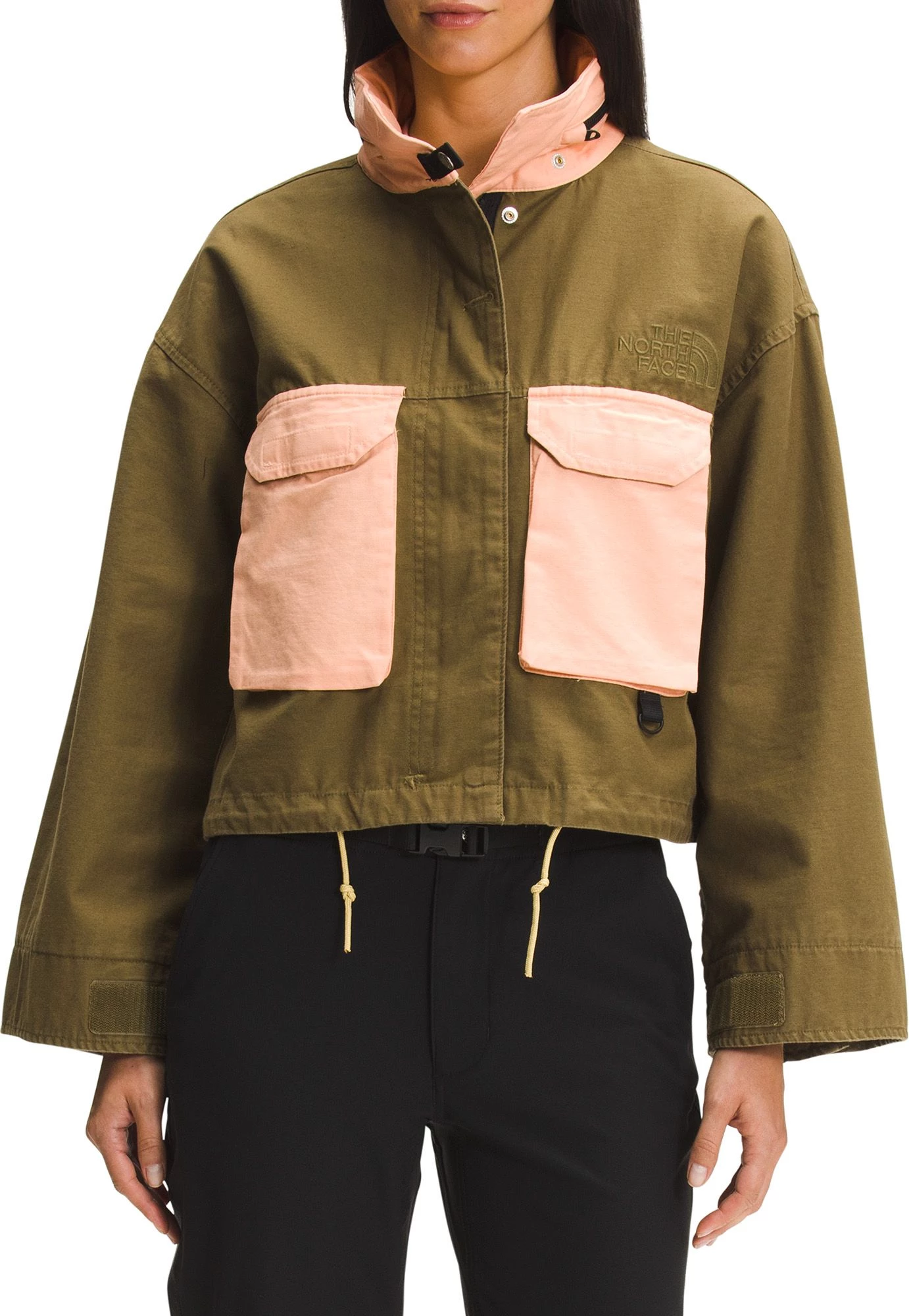 The North Face Women's M66 Utility Field Jacket Miliary Olive/apricot Ice 1 The North Face Women's M66 Utility Field Jacket Miliary Olive/apricot Ice