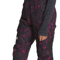 The North Face Women's Freedom Snow Bib Roxbury Pink Hlftone Flrl -DealsThe North Face Store unnamed file 1141
