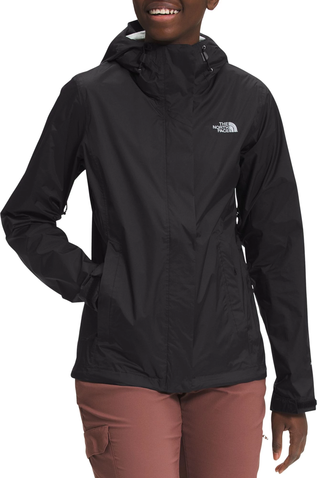 The North Face Women's Venture 2 Rain Jacket Tnf Black/tnf Black 1 The North Face Women's Venture 2 Rain Jacket Tnf Black/tnf Black