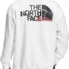 The North Face Men's Coordinates Crewneck Sweatshirt Tnf White