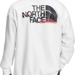 The North Face Men's Coordinates Crewneck Sweatshirt Tnf White