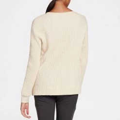 The North Face Women's Chabot Crewneck Sweatshirt Bleached Sand -DealsThe North Face Store unnamed file 1255