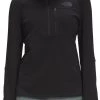 The North Face Women's Tagen 1/4 Zip Fleece Tnf Black