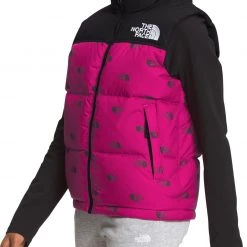 The North Face Boys' 1996 Retro Nuptse Vest Fuschia Pink -DealsThe North Face Store unnamed file 1312