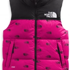 The North Face Boys' 1996 Retro Nuptse Vest Fuschia Pink -DealsThe North Face Store unnamed file 1314