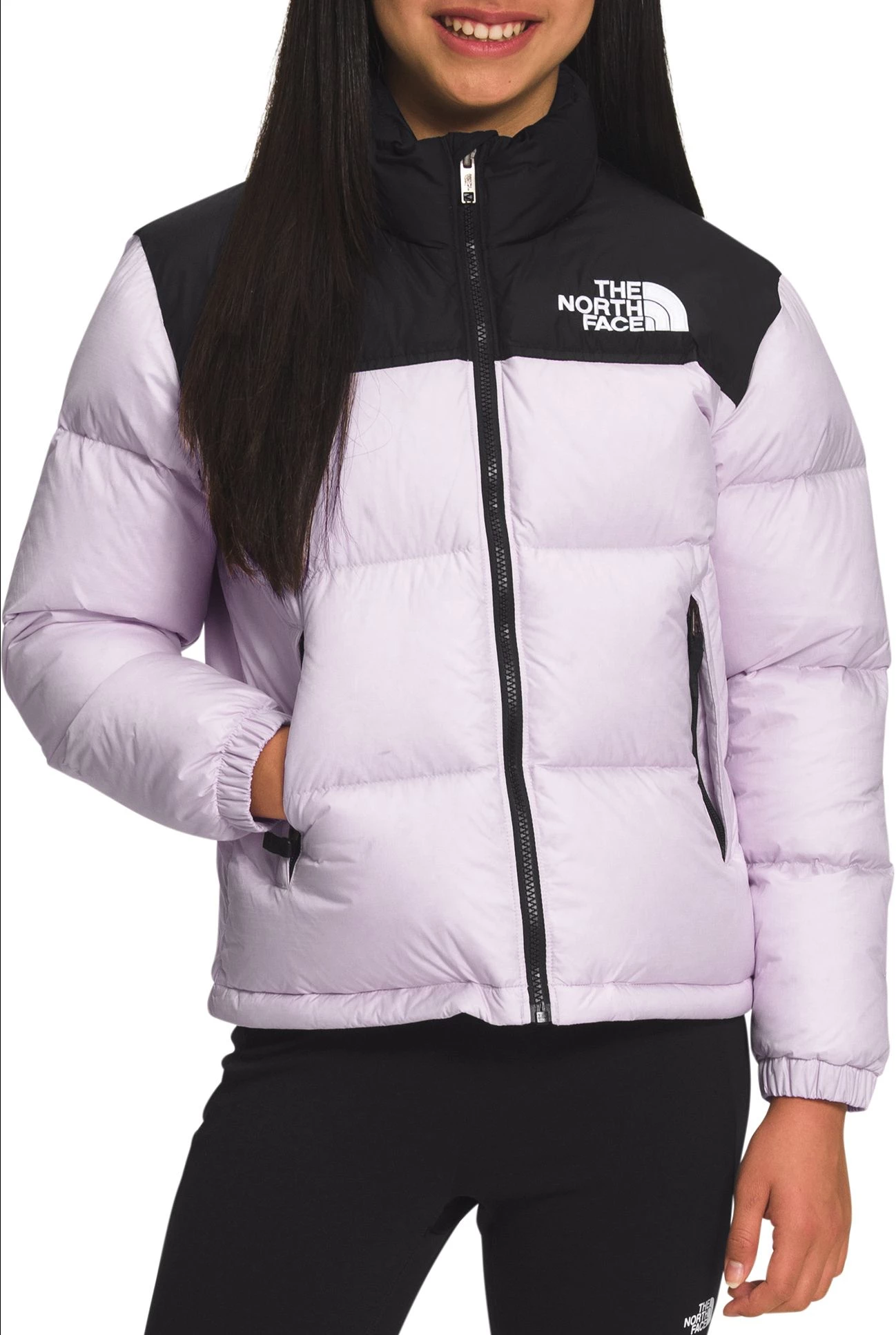 The North Face Youth 1996 Retro Nuptse Jacket For Girls' Tnf Black 1 The North Face Youth 1996 Retro Nuptse Jacket For Girls' Tnf Black