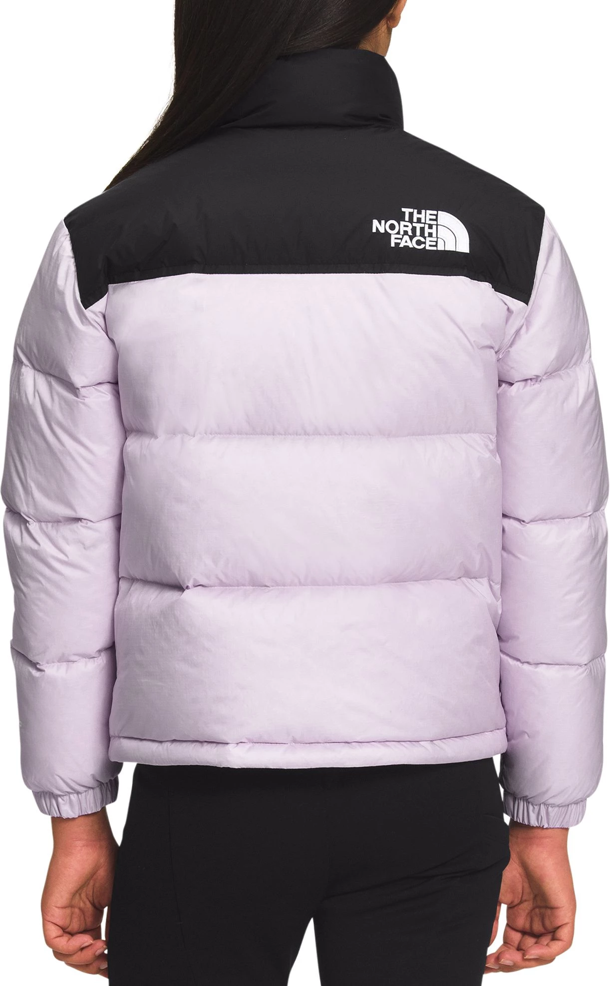 The North Face Youth 1996 Retro Nuptse Jacket For Girls' Tnf Black 2 The North Face Youth 1996 Retro Nuptse Jacket For Girls' Tnf Black - Image 2