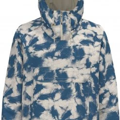The North Face Men's Printed Class V Pull On Hoodie Tnf Black Glacier Dye