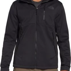 The North Face Men's Apex Risor Hooded Soft Shell Jacket Tnf Black