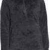 The North Face Women's Osito 1/4 Zip Fleece Pullover Asphalt Grey