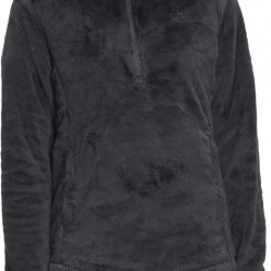 The North Face Women's Osito 1/4 Zip Fleece Pullover Asphalt Grey