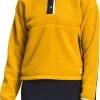 The North Face Women's Cragmont 1/4 Snap Fleece Pullover Wasabi Dazzle Camo Print