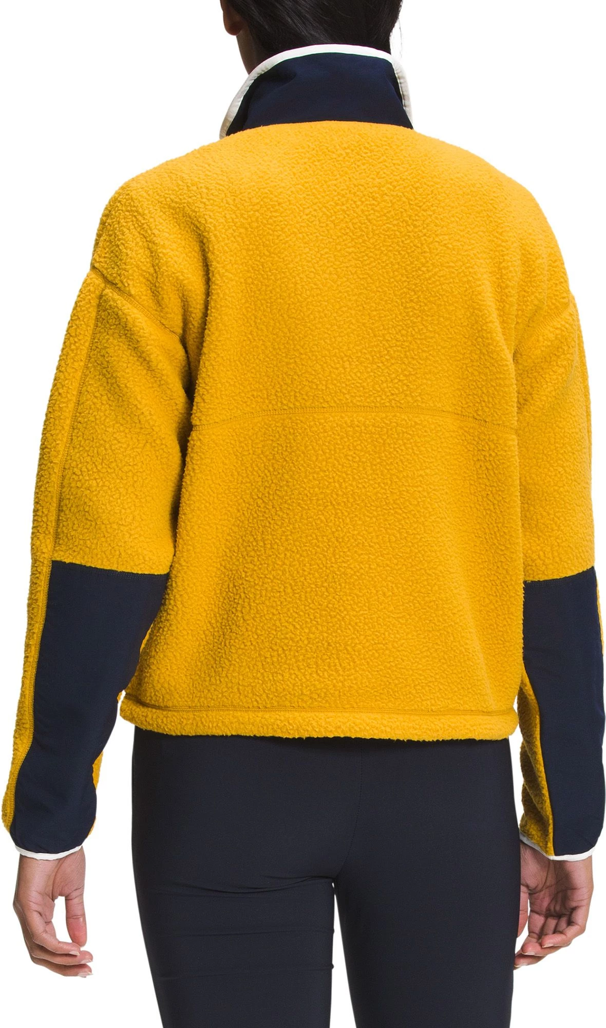 The North Face Women's Cragmont 1/4 Snap Fleece Pullover Wasabi Dazzle Camo Print 3 The North Face Women's Cragmont 1/4 Snap Fleece Pullover Wasabi Dazzle Camo Print - Image 3