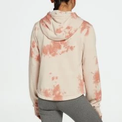 The North Face Girls' Tie-Dye Camp Fleece Hoodie Laurel Wreath Green -DealsThe North Face Store unnamed file 1436