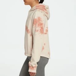 The North Face Girls' Tie-Dye Camp Fleece Hoodie Laurel Wreath Green -DealsThe North Face Store unnamed file 1437