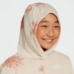 The North Face Girls' Tie-Dye Camp Fleece Hoodie Laurel Wreath Green -DealsThe North Face Store unnamed file 1440