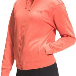 The North Face Women's Exploration Full-Zip Fleece Hoodie Tnf Lghtgryhtr/tnfwhtlogo