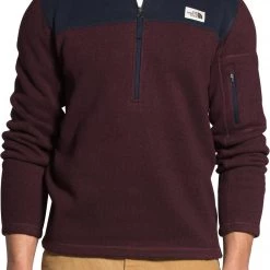The North Face Men's Gordon Lyons 1/4 Zip Pullover Rtbwndkhthr/avtrnvydkhthr