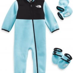 The North Face Infant Boys' Denali One-Piece Set Atomizer Blue