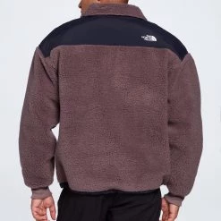 The North Face Men's Platte Sherpa 1/4 Zip Jacket Hawthorne Khaki/tnf Black -DealsThe North Face Store unnamed file 1464