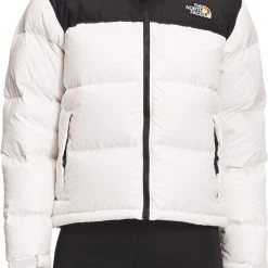 The North Face Women's 1996 Retro Nuptse Pride Jacket Gardenia White