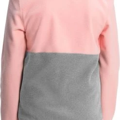 The North Face Girls' Glacier 1/4 Zip Fleece Jacket Peach Pink -DealsThe North Face Store unnamed file 1483