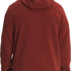 The North Face Men's Carbondale 1/4 Snap Hoodie Storm Blue/pinecone Brown -DealsThe North Face Store unnamed file 1486