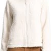 The North Face Women's Ridge Fleece Full-Zip Jacket Gardenia White