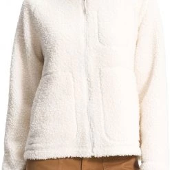 The North Face Women's Ridge Fleece Full-Zip Jacket Gardenia White