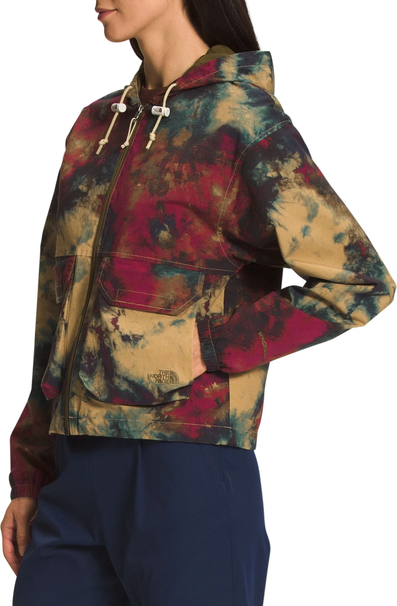 The North Face Womens Ripstop Wind Hoodie Tnf Black 3 The North Face Womens Ripstop Wind Hoodie Tnf Black - Image 3