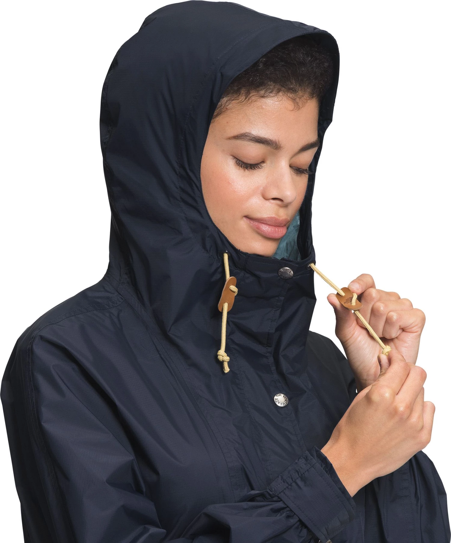 The North Face Women's 78 Rain Top Rain Jacket Aviator Navy 5 The North Face Women's 78 Rain Top Rain Jacket Aviator Navy - Image 5
