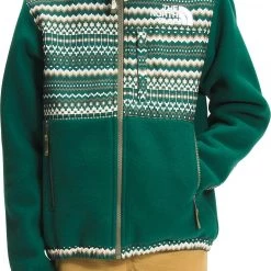 The North Face Boys' Printed '95 Retro Denali Jacket Tnf Bk/tnf Wht Tglne Toss