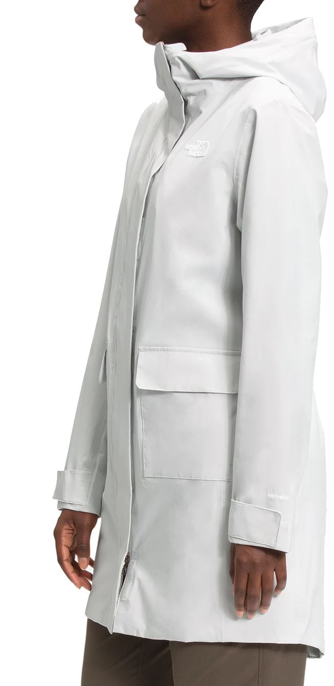 The North Face Women's City Breeze Rain Parka II Tin Grey 3 The North Face Women's City Breeze Rain Parka II Tin Grey - Image 3