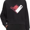 The North Face Women's Recycled Climb Graphic Crewneck Sweater Tnf White