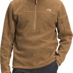 The North Face Men's Gordon Lyons Classic 1/4 Zip Pullover Tnf Medium Grey Heather