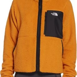 The North Face Women's Bay Break Fleece Full-Zip Jacket Citrine Yellow