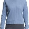 The North Face Women's Chabot Mock Neck Long Sleeve Sweater Gardenia White