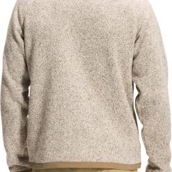 The North Face Men's Gordon Lyons 1/4 Zip Pullover Fleece Blched Snd Hther/kelp Tan -DealsThe North Face Store unnamed file 1573