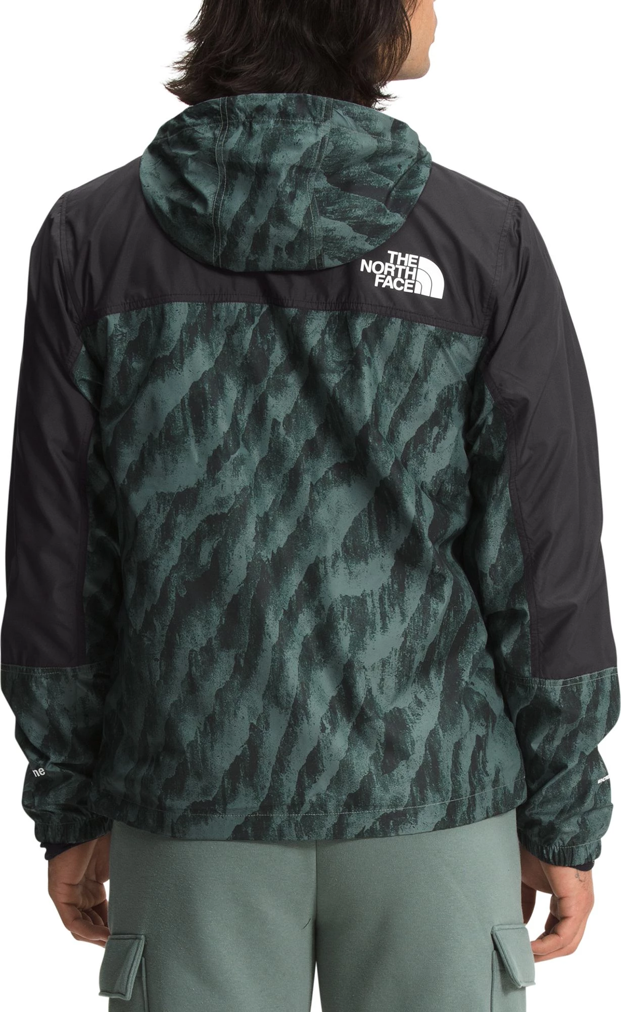 The North Face Men's Hydrenaline Wind Full-zip Wind Jacket Balsam Green 3 The North Face Men's Hydrenaline Wind Full-zip Wind Jacket Balsam Green - Image 3