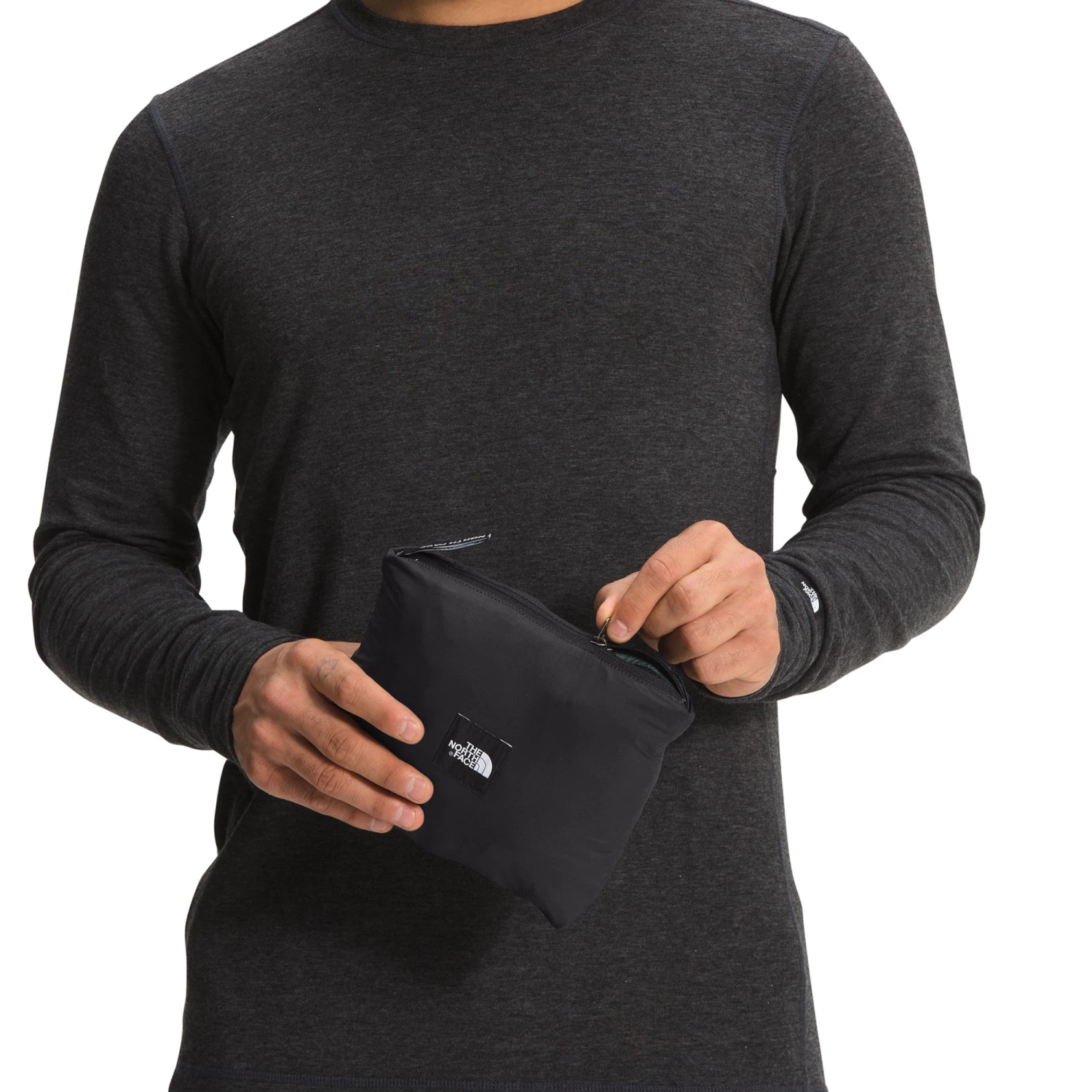 The North Face Men's Hydrenaline Wind Full-zip Wind Jacket Balsam Green 5 The North Face Men's Hydrenaline Wind Full-zip Wind Jacket Balsam Green - Image 5