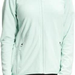 The North Face Women's TKA Glacier Fleece Full Zip Jacket Misty Jade