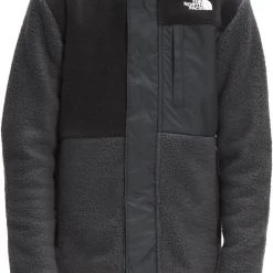 The North Face Boys' Forrest Mixed Media Full Zip Jacket Asphalt Grey