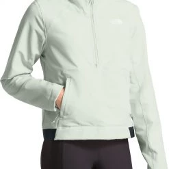 The North Face Women's Reversible Shelbe Raschel Fleece Pullover Tin Grey/tnf White