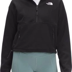 The North Face Women's TKA Attitude 1/4 Zip Fleece Pullover Tnf Black