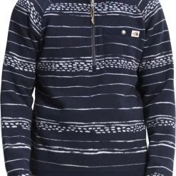 The North Face Men's Printed Gordon Lyons 1/4 Zip Pullover Fleece Brck Hse Rd Hlf Dome Plid
