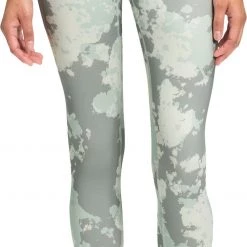 The North Face Women's Wander High Rise Pocket Cropped Tights Wrought Iron Surreal Sky