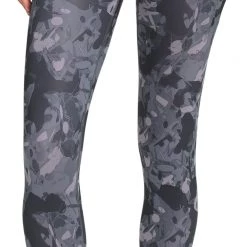 The North Face Women's Printed Motivation High-Rise 7/8 Pocket Tights Minimlgryscattershotprint